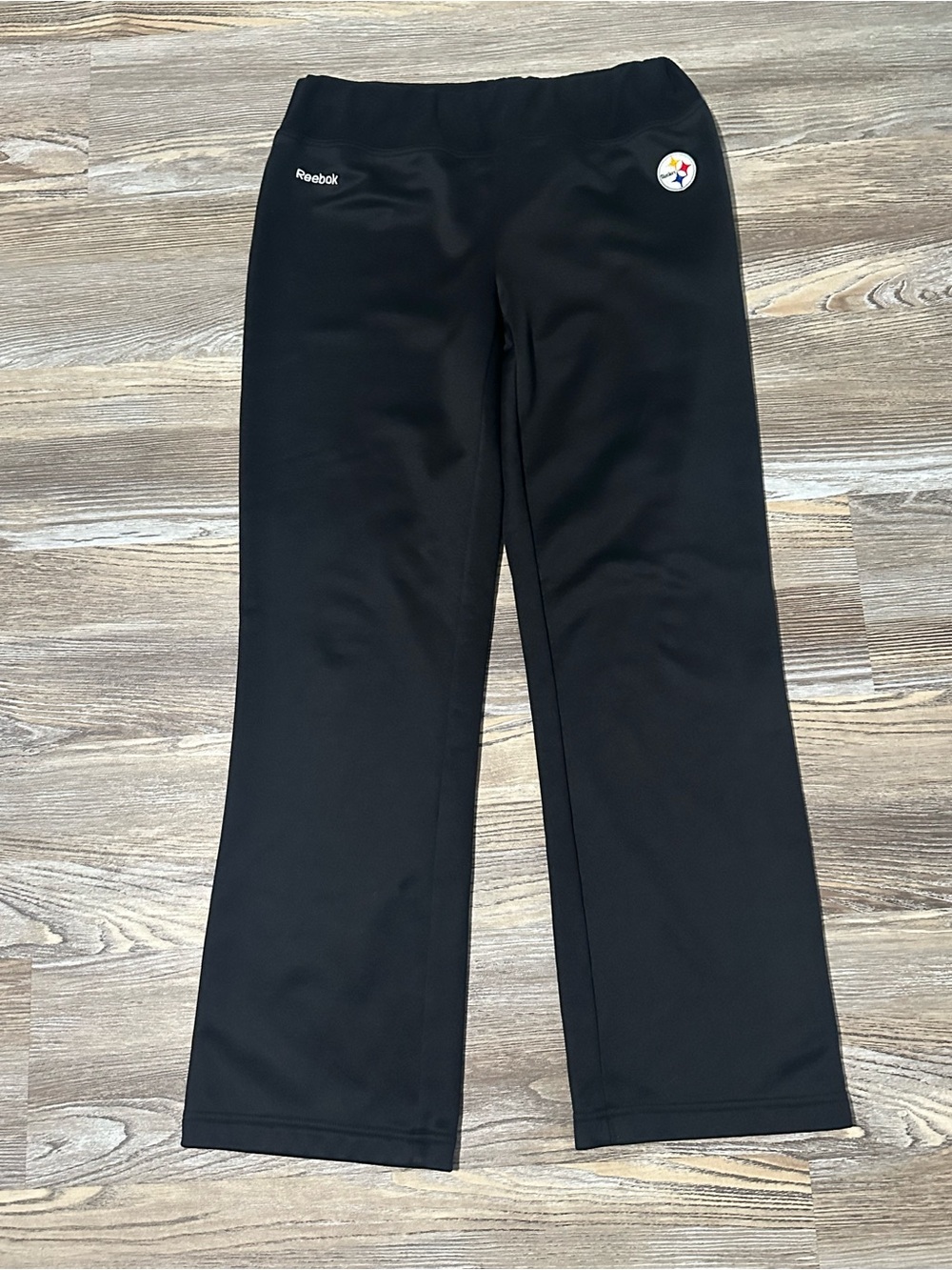 Reebok Black Women's Athletic Pants with Team Patch